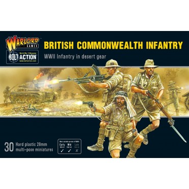 Bolt Action - British - British Commonwealth Infantry (in desert gear)