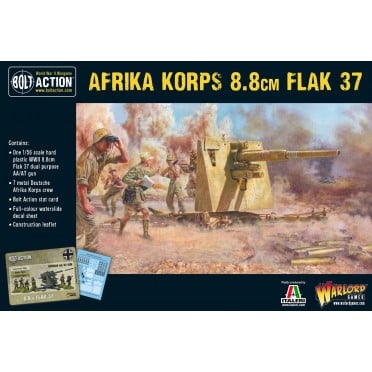 Bolt Action  - German - Afrika Korps 8.8cm Flak 37