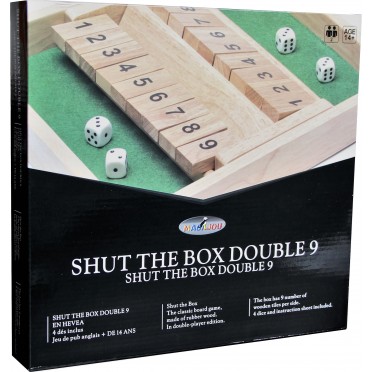 Shut the Box Double 9