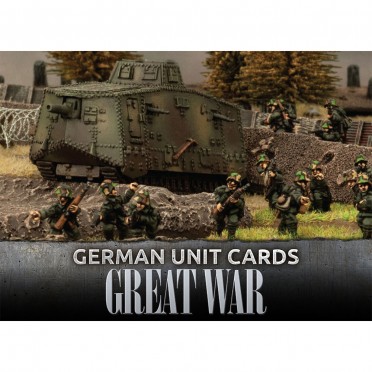 Flames Of War - Great War - German Unit Cards