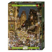 Puzzle - Romantic Town By Night – 1000 Pièces