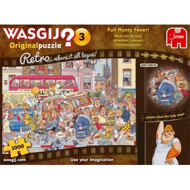 Puzzle Wasgij Retro Original 3 – 1000 pièces