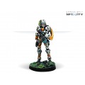 Infinity - Tohaa - Neema Saatar, Ectros Regiment Officier (Spitfire) 0