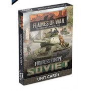 Flames of War - Fortress Europe Soviet Unit cards