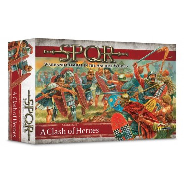 SPQR: A Clash of Heroes Starter Set (figurine en édition limitée incluse)