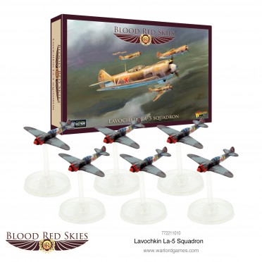 Blood Red Skies - Soviet- Lavochkin La-5 squadron, 6 planes