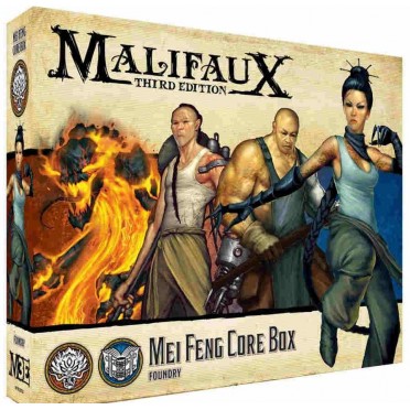 Malifaux 3E - Ten Thunders/Explorer's Society- Lucas Core Box