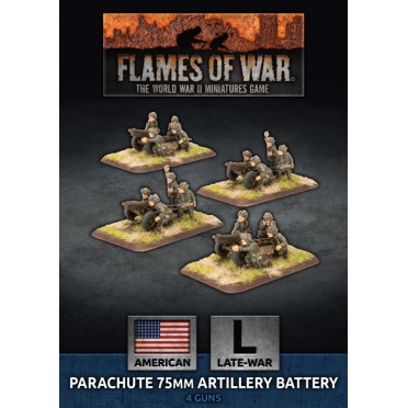 Flames of War - Parachute 75mm Artillery Battery