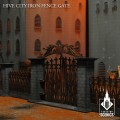Hive City Iron Fence Gate 4
