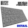 Rouleau texturé - Mur de Briques 1