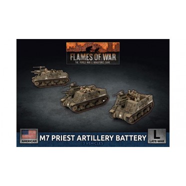 Flames of War - M7 Priest Artillery Battery