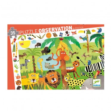 Puzzle observation Jungle