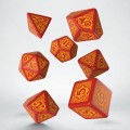 Dragon Slayer Red & Orange Dice Set 0