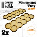 MDF Movement Trays 10 x 25mm 0