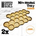 MDF Movement Trays 10 x 25mm 1