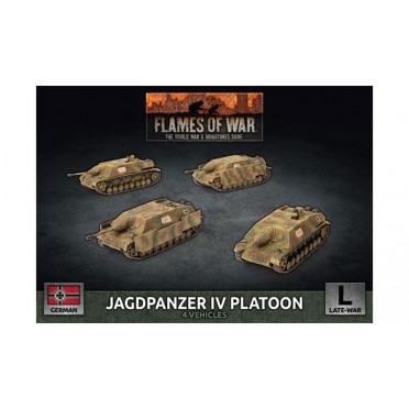 Flames of War - Jagdpanzer IV Tank-Hunter Platoon
