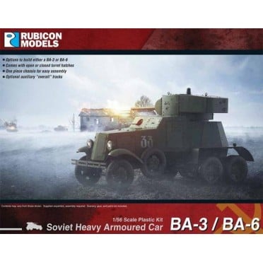 BA-3 / BA-6 Soviet Heavy Armoured Car