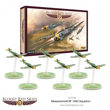 Blood Red Skies: Messerschmitt Bf 109G Squadron, 6 planes