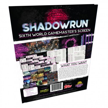 Shadowrun 6th Edition - Gamemaster Screen