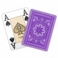 Jeu de 54 cartes Modiano format poker - Violet 2