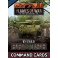 Flames of War - D-Day British Command Cards 0