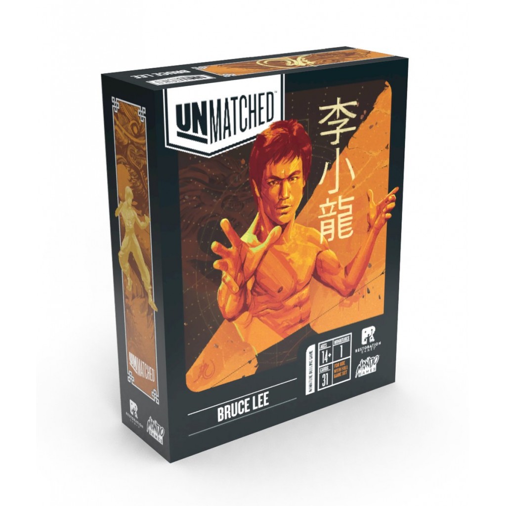 Buy Unmatched: Bruce Lee Hero Pack - Board Games - Restoration Games