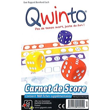 Qwinto - Recharge Bloc de Score
