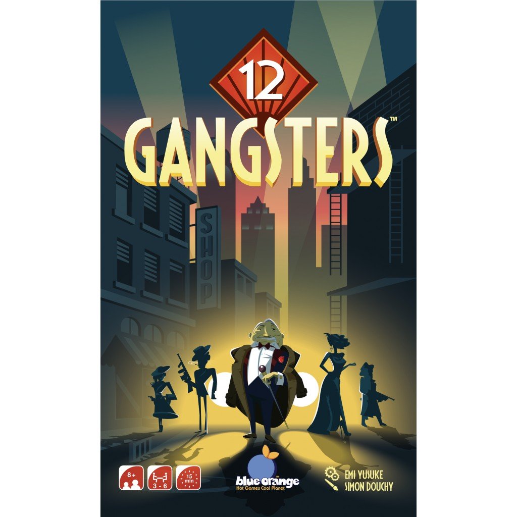 Acheter 12 Gangsters - Jeux de société - Blue Orange