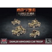 Flames of War - Daimler Armoured Car Troop