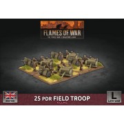 Flames of War - British - 25 pdr Field Troop