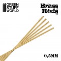 Pinning Brass Rods 0.5mm 0