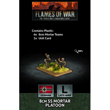 Flames of War - 8cm SS Mortar Platoon