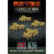 Flames of War - SdKfz 231 SS Scout Troops