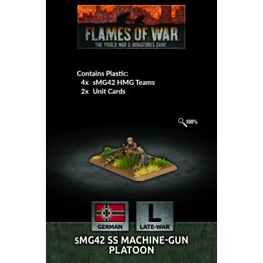 Flames of War - MG42 SS Machine Gun Platoon