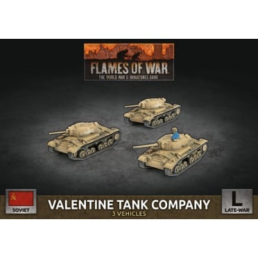 Flames of War - Valentine Tank Company