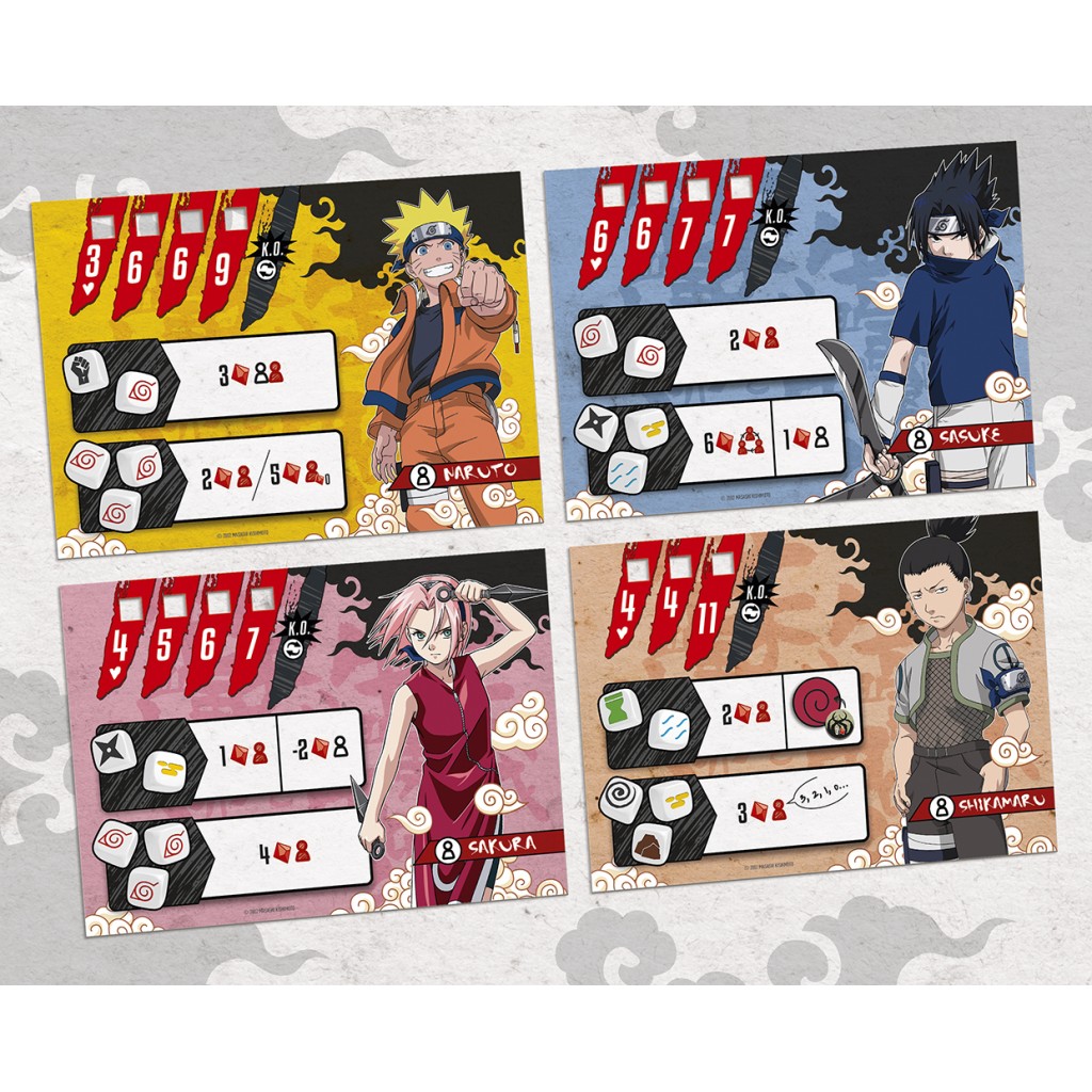 Playmat Naruto - Konoha Team - Dont Panic Games