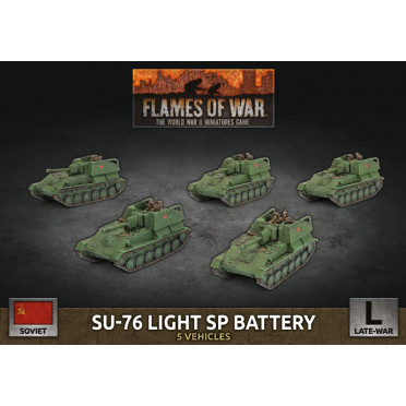 Flames of War - SU-76 Light SP Battery