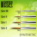 Green Séries : Set de Pinceaux Synthétiques 1