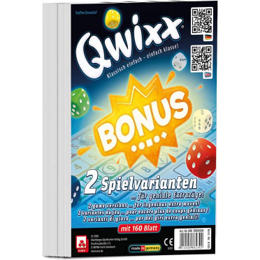 Qwixx Bonus - Zusatzblöcke