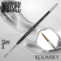 Silver Séries : Kolinsky Brush - Size 2 1