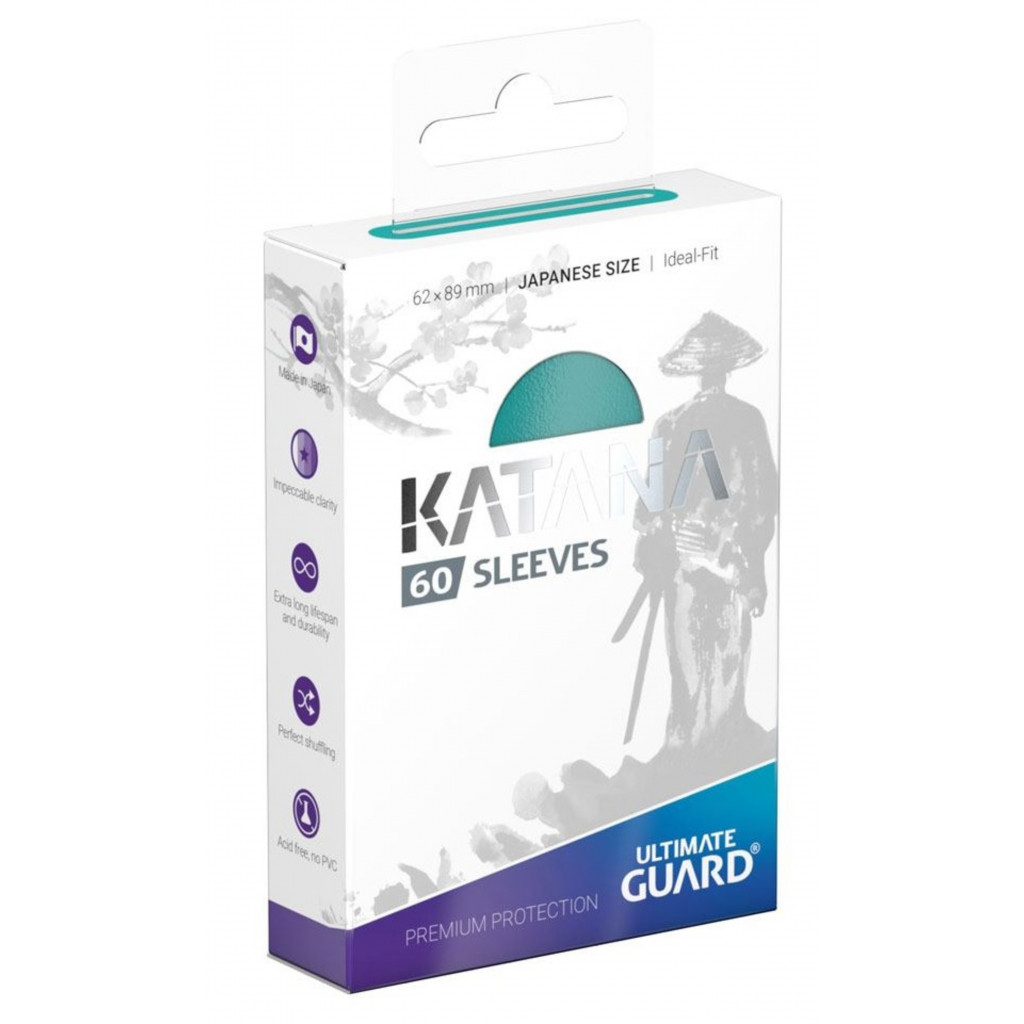 Protège-cartes Ultimate Guard Katana Turquoise x100  Neuf Accessoires 