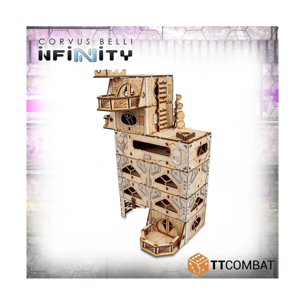 Prefab Complex - Corvus Belli, Infinity TTCombat Si-Fi Utopia SFU084 