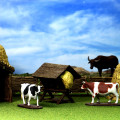 WizKids 4D - Set Medieval Farmer 4