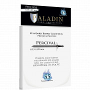 Sleeves Paladin - Percival Board game/ CCG - 63.5 x 89 mm - 55p