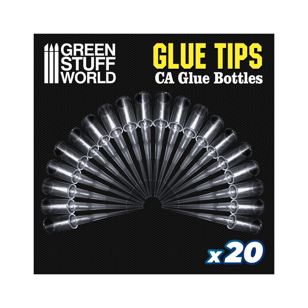 20X Precision Tips for Super Glue Bottles