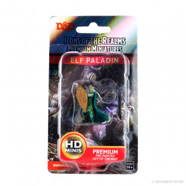D&D Icons of the Realms Premium Figures - Human Warlock Male