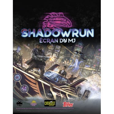Shadowrun 6 - Ecran du meneur de jeu + livret + fiches prétirés