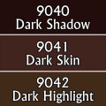 Reaper Master Series Paints Triads: Dark Skin Tones 0