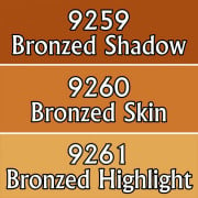 Reaper Master Series Paints Triads: Bronzed Skin Triad