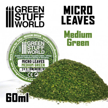 Micro Feuilles - Mélange Vert Moyen